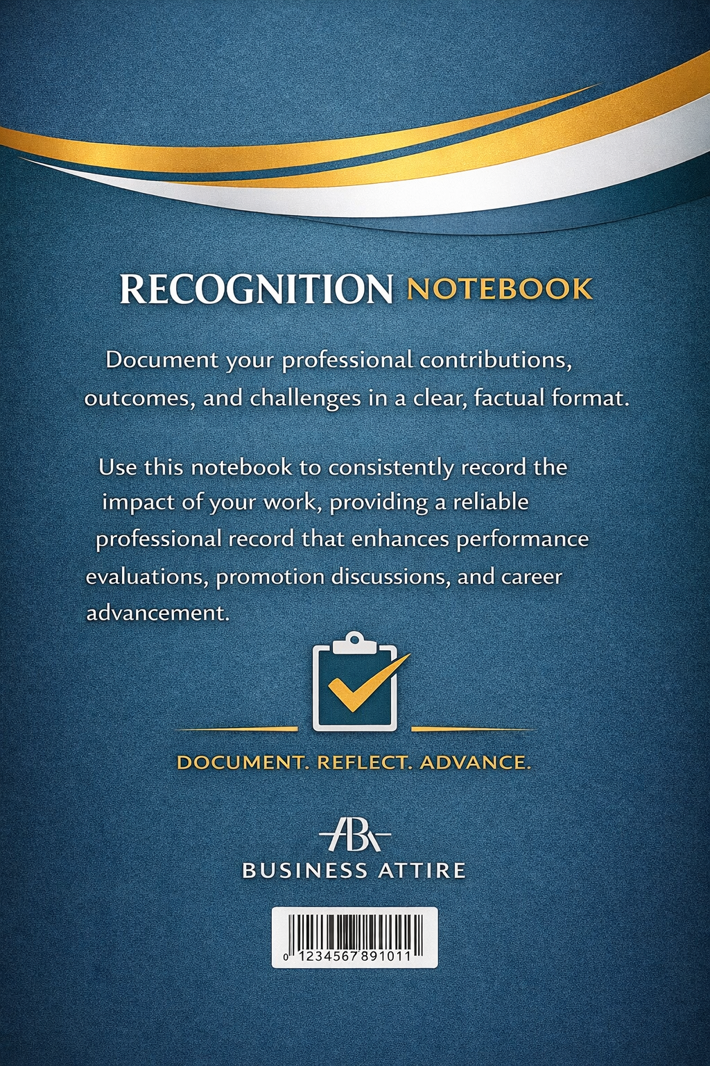 Recognition Notebook™ (PDF) Single Copy Use