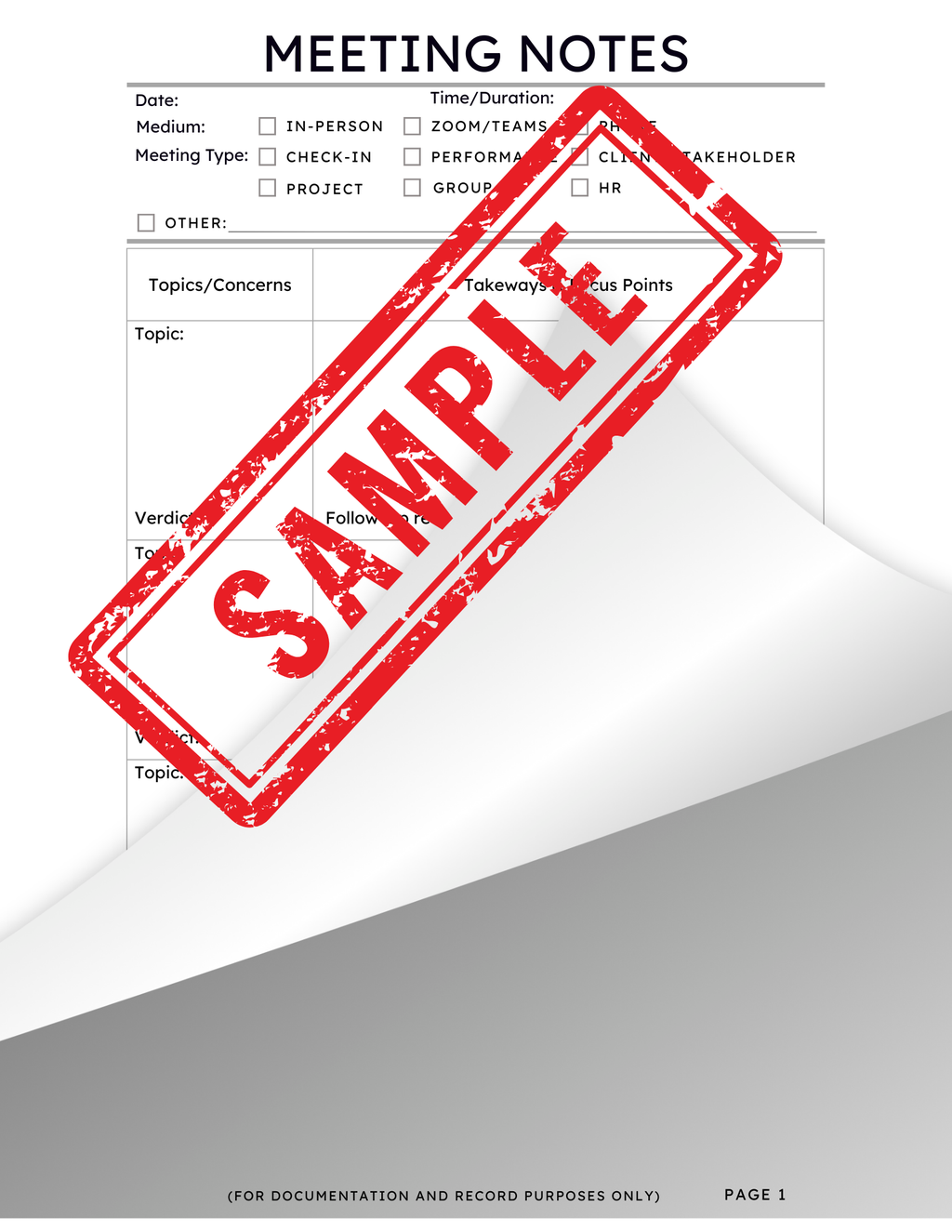 Ultimate Documentation Starter Pack